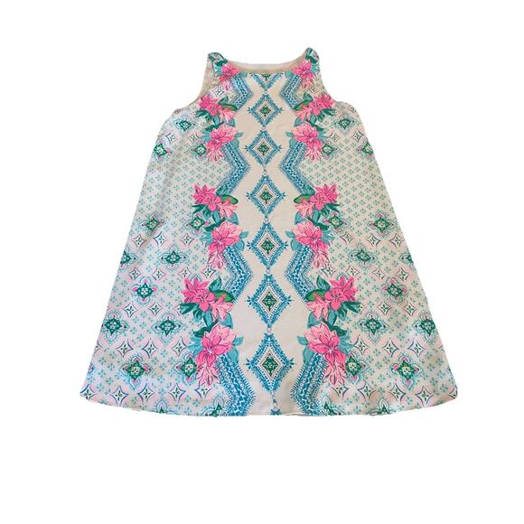 Lilly Pulitzer Dresses & Skirts - Lilly Pulitzer Jackie Shift Dress Resort White Girls Best Friend Size large